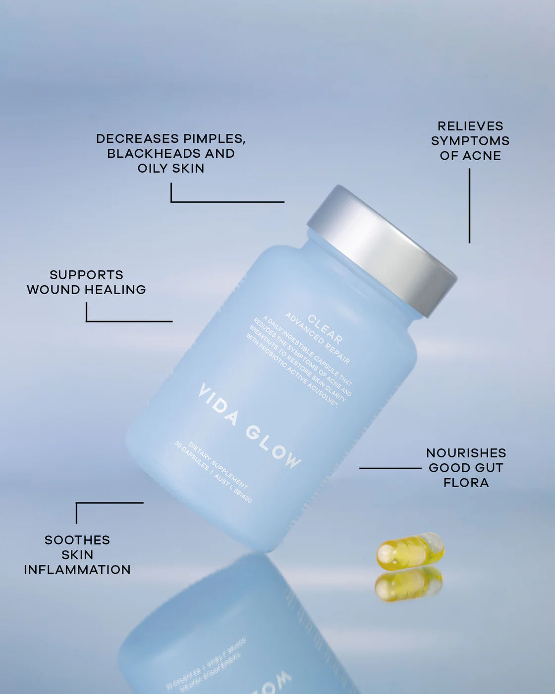 Benefits of Vida Glow Clear Capsules
