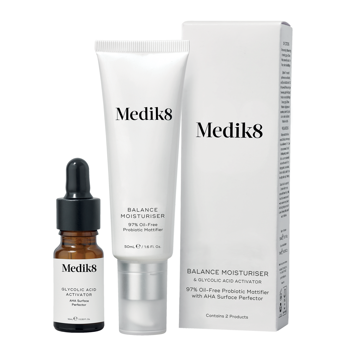 Balance Moisturiser™ & Glycolic Acid Activator™